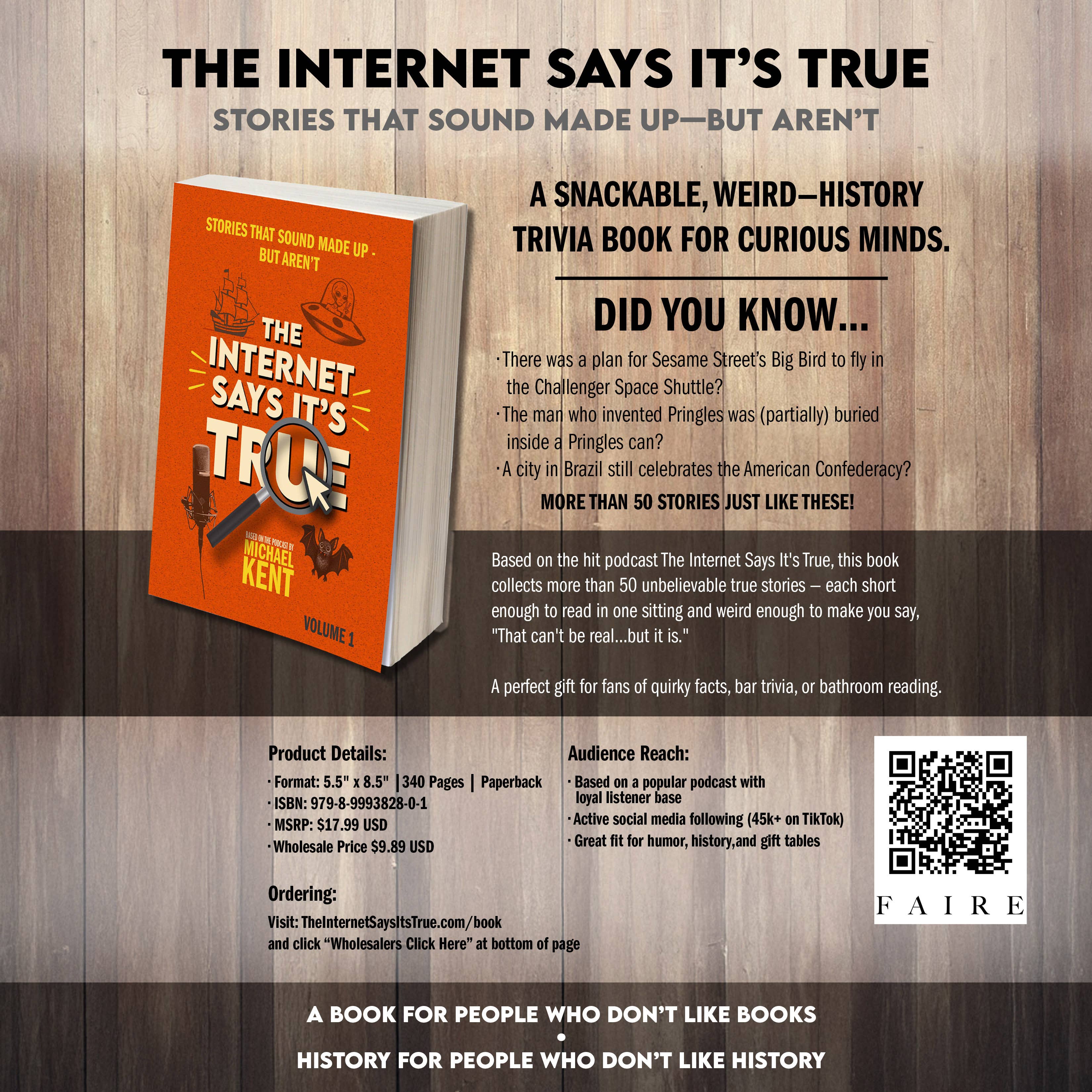 The Internet Says it's True - Vente Humor - L'Internet dit que c'est vrai.1