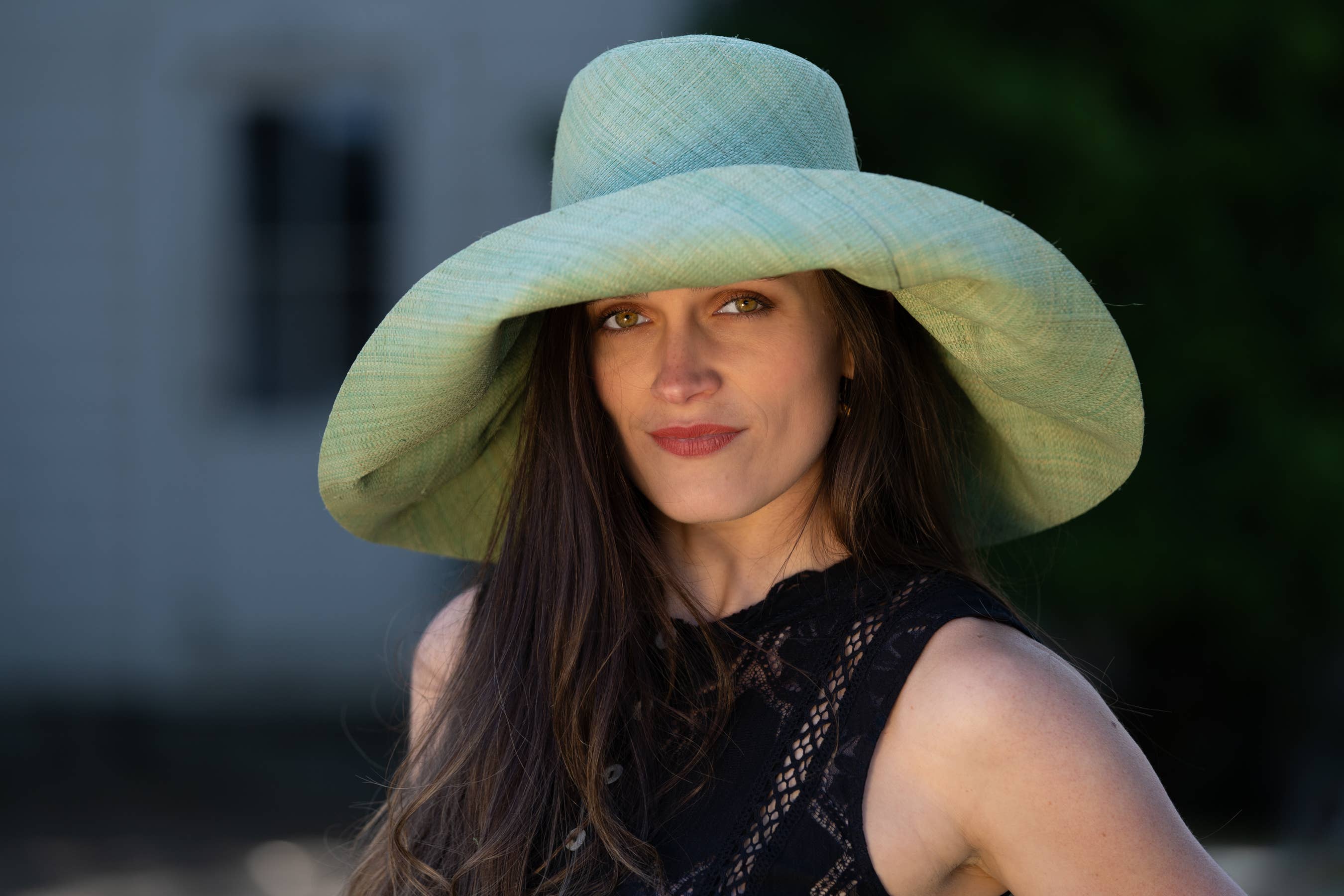 Shebobo - Wholesale Straw Hat - Women's - Monica 5" & 7" Wide Brim Solid Color Packable Straw Sun Hats20