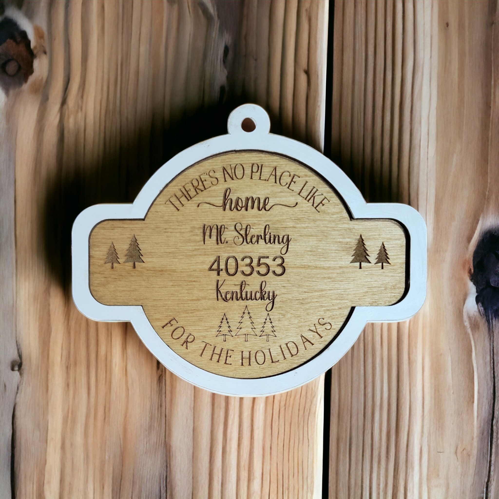 The Wristlet Bar - Wholesale Ornament - Zip Code Christmas Ornament2