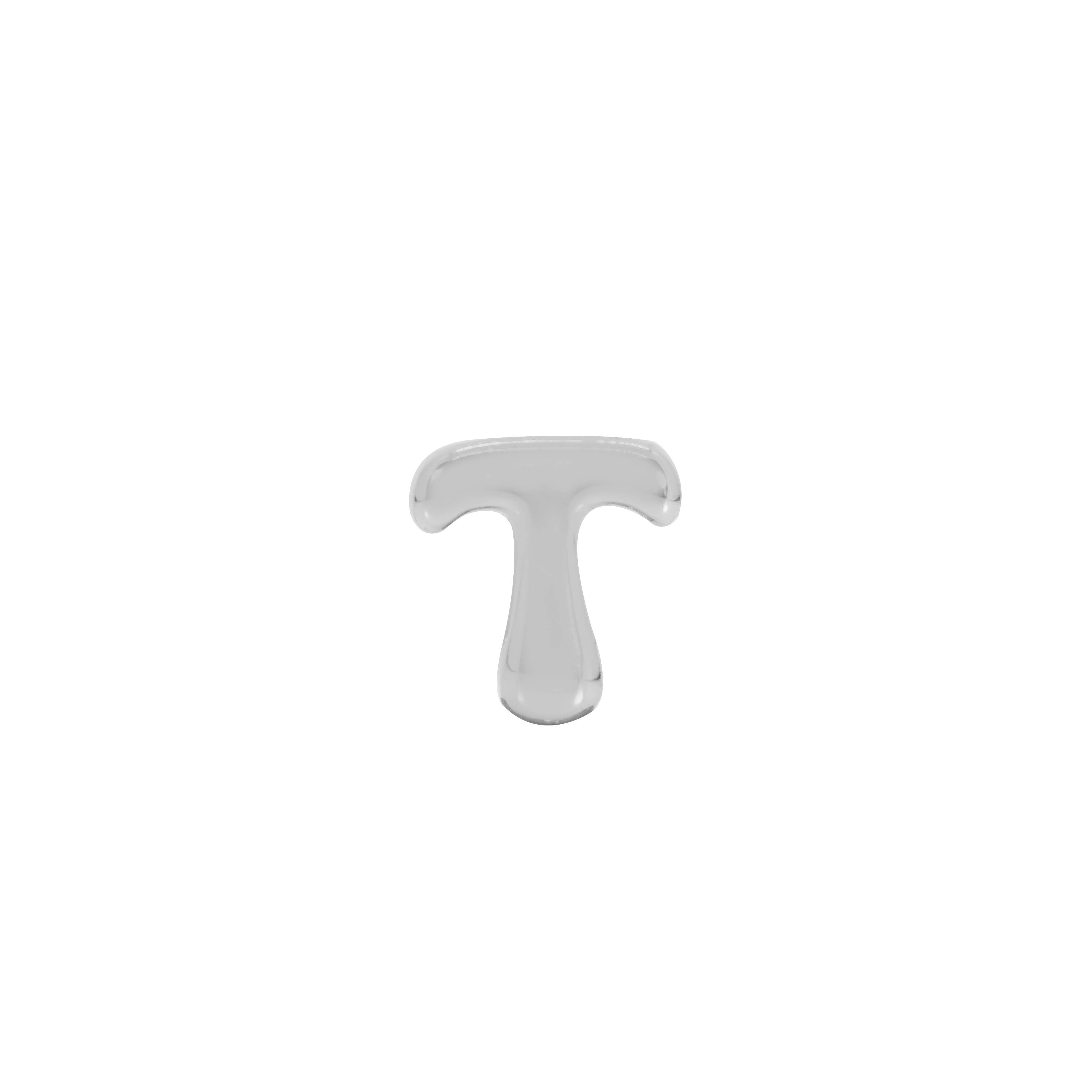 Maya J - Vente Breloques/médailles personnalisées - Pendentif Initiale Mini Bulle Plaqué Or 8mm - Unité / Recharge47