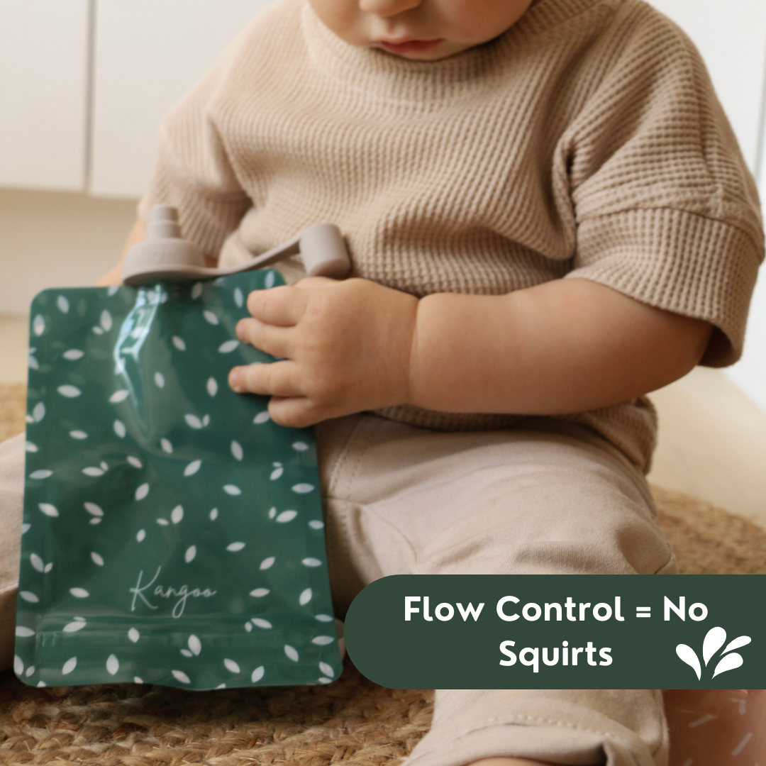 Kangoo et cie - Wholesale Drink Topper - Anti-spill spouts for baby food pouches (2 units) - No Spill4