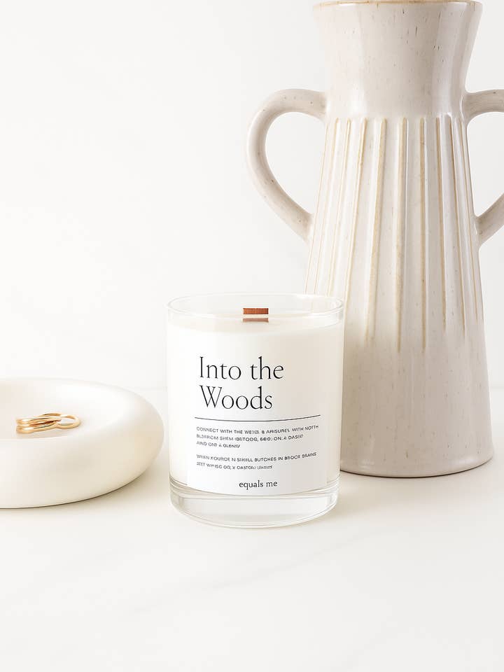 Into the Woods | 8.5 oz Luxury Candle | Home Decor for wholesale by Equals Me