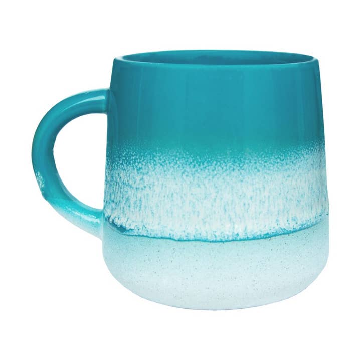 Tazza Teal Smaltata Mojave per la vendita all'ingrosso da parte di Sass & Belle Europe