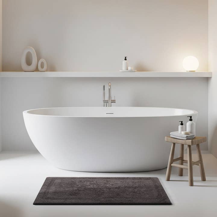 Delara - Vendita all'ingrosso Tappetini da bagno - Tappetino da bagno reversibile in cotone organico – 3000 GSM29