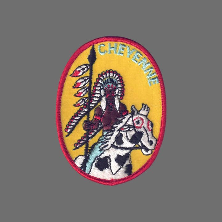 Happy Wood Products - Wholesale Patch - CHEYENNE Native American Patch - 72032