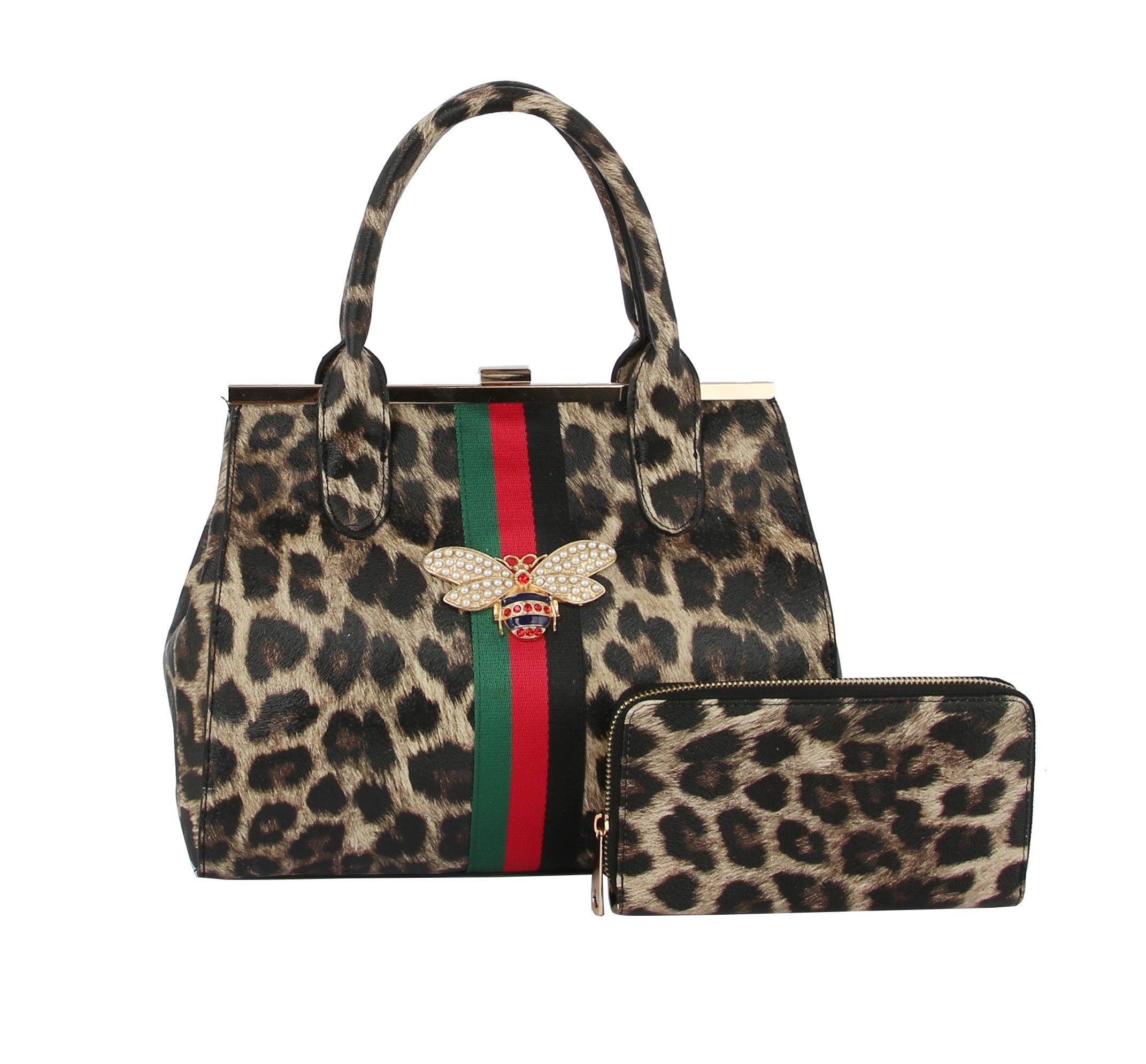 Handbag Factory Corp – wholesale Bärkasse - Dam – Handväska och axelremsväska 2 i 1 med guldfärgade detaljer8