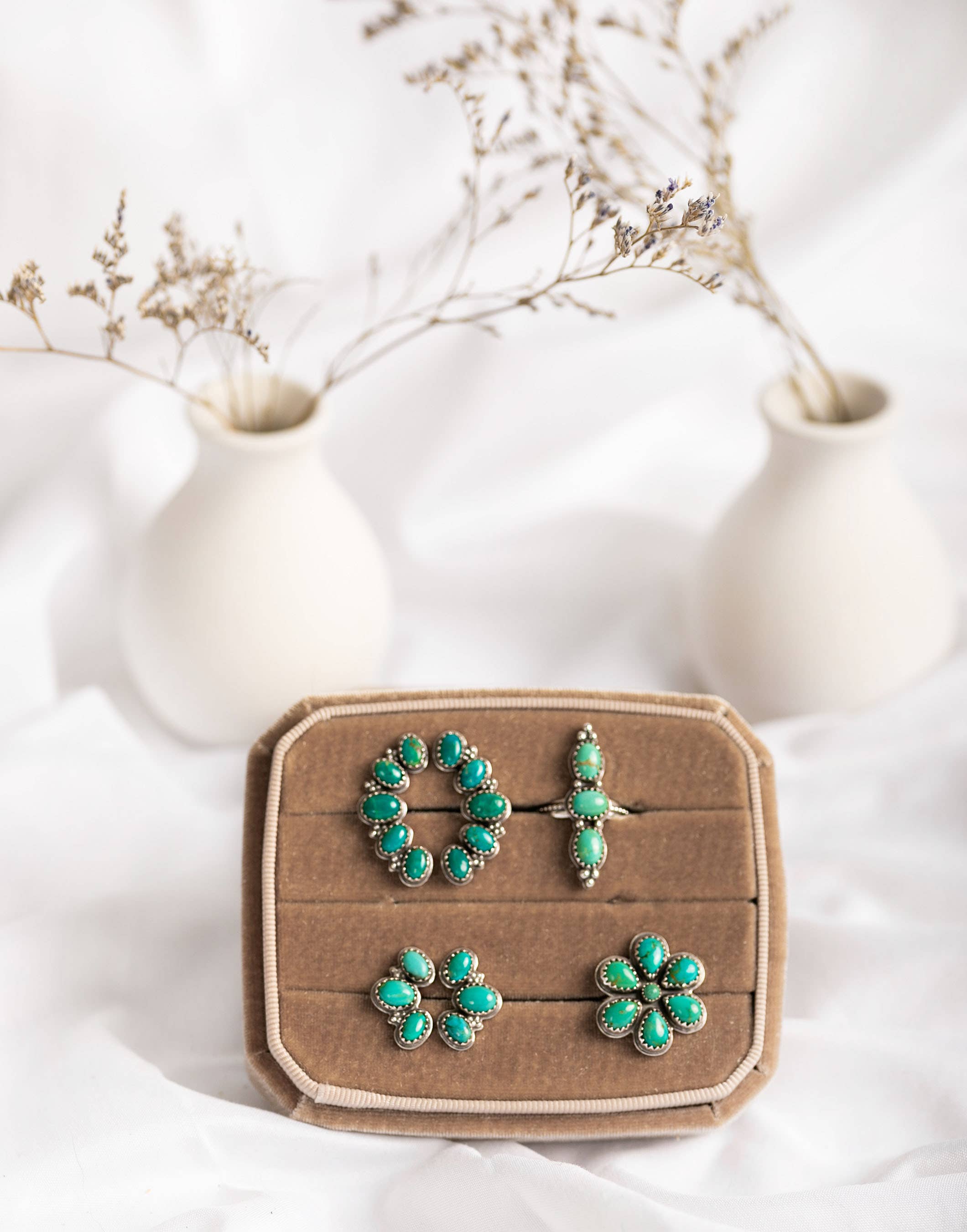 Moxie Maine - Vendita all'ingrosso Anelli multipietra - 402: Anello con più pietre turchesi 9251