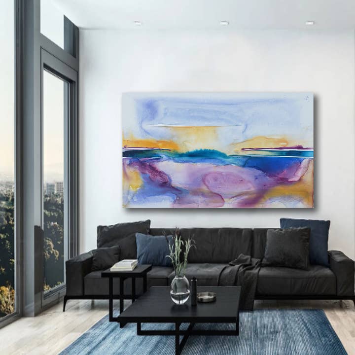 Crystal Blue Persuasion - Art Print for wholesale by Brazen Design Studio