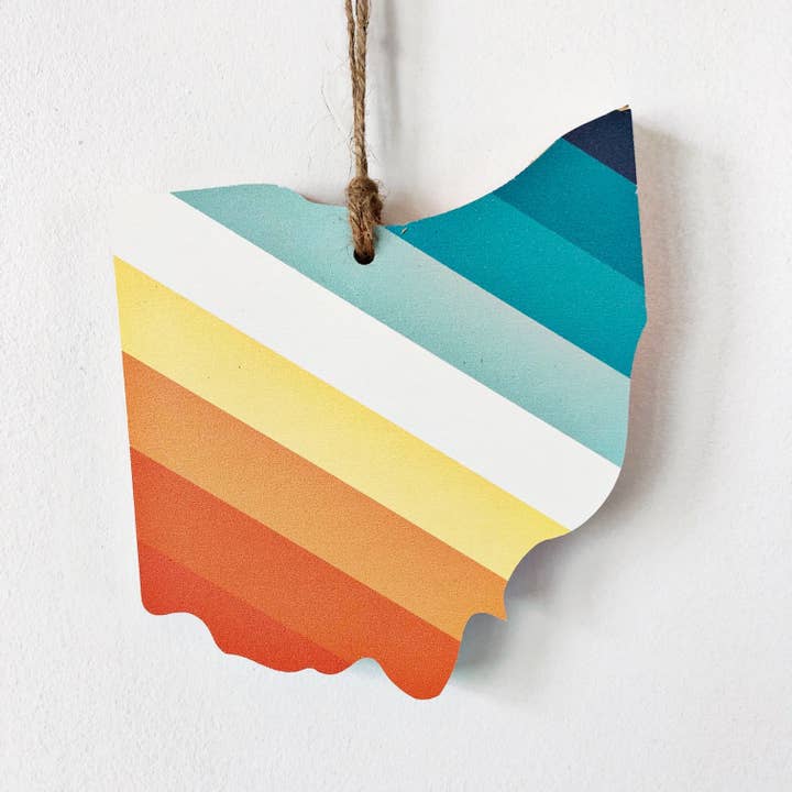 Hemlock & Heather - Wholesale Ornament - '76 Stripes State Ornaments39