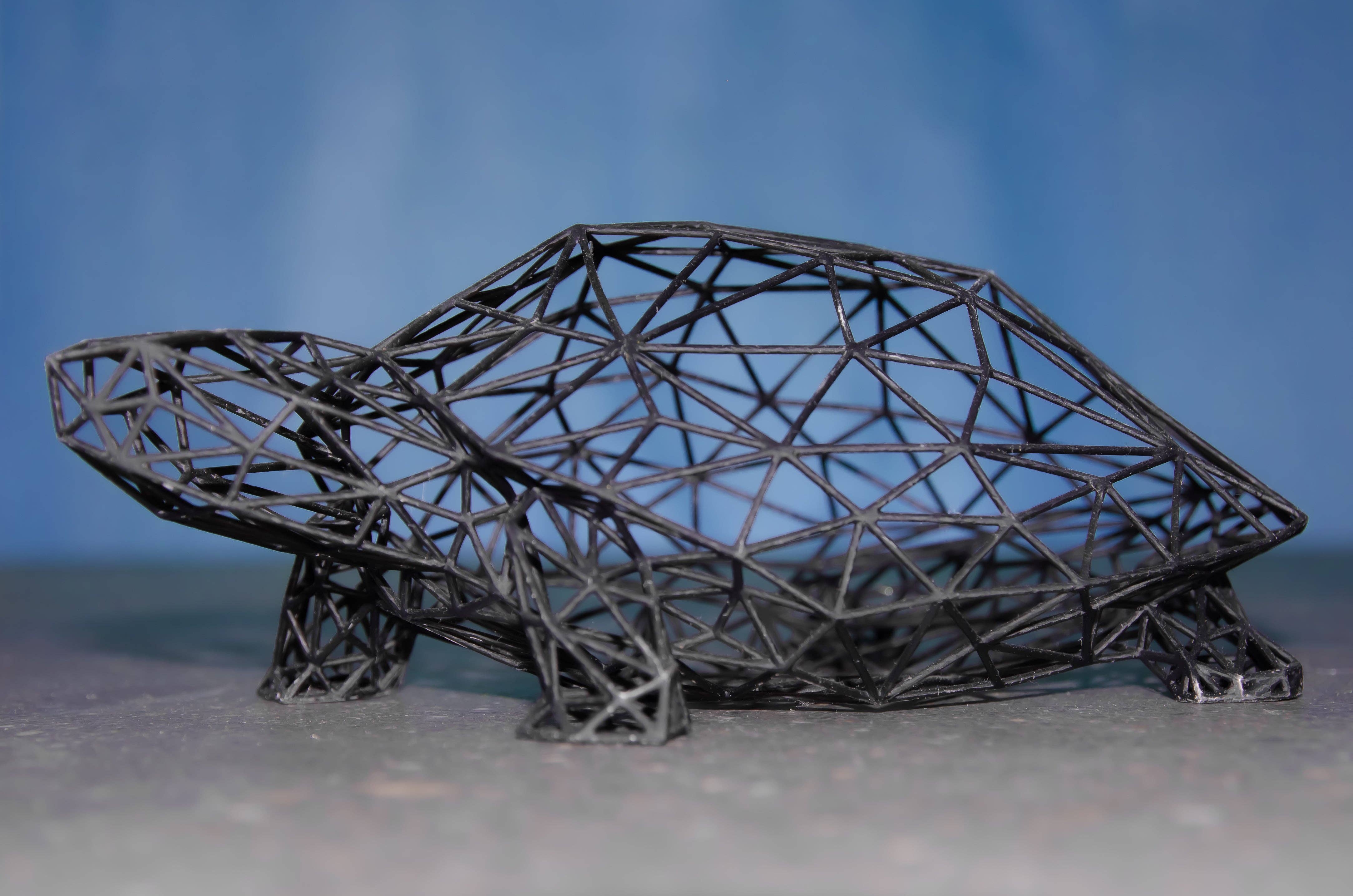 3DOfficeAT – Großhandel Skulptur – 3D-Drahtgitter-Design Schildkrötenskulptur11