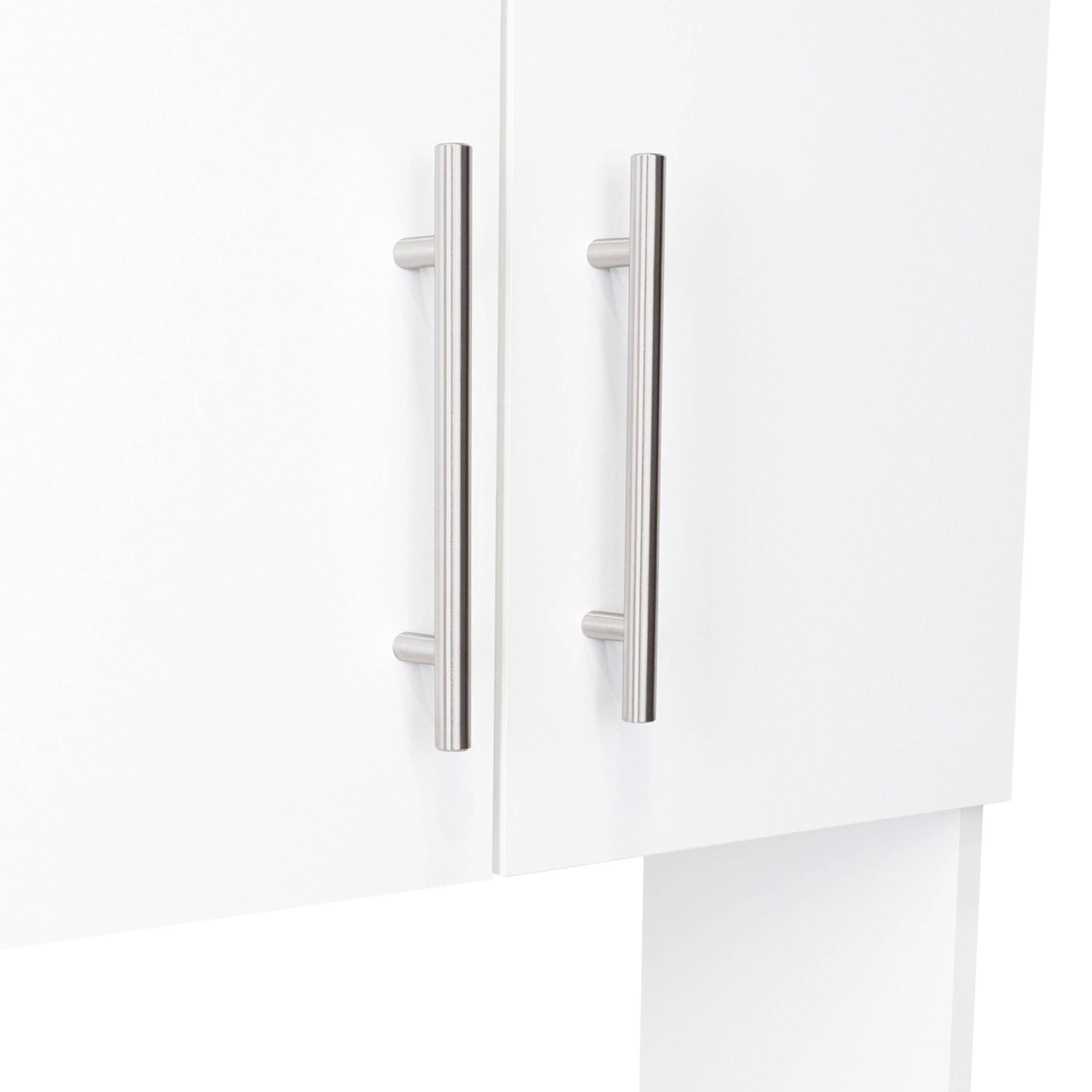 Bianco Dispensa da cucina Linden 76,8" alta con due armadi in vendita all'ingrosso su Faire9