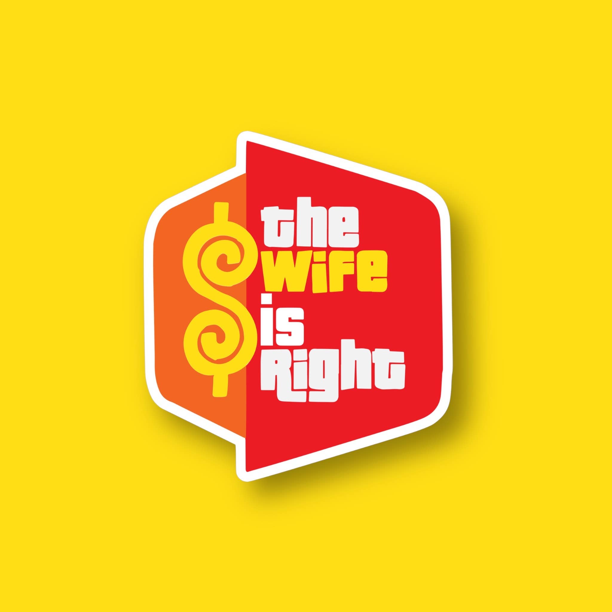 Ace the Pitmatian Co - Wholesale Sticker - Wife Funny Sticker1