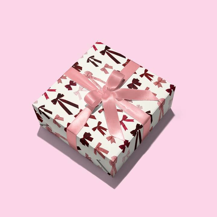 Bon Femmes - Wholesale Flat Wrap - Bows Bows Bows Wrapping Paper Set of 32