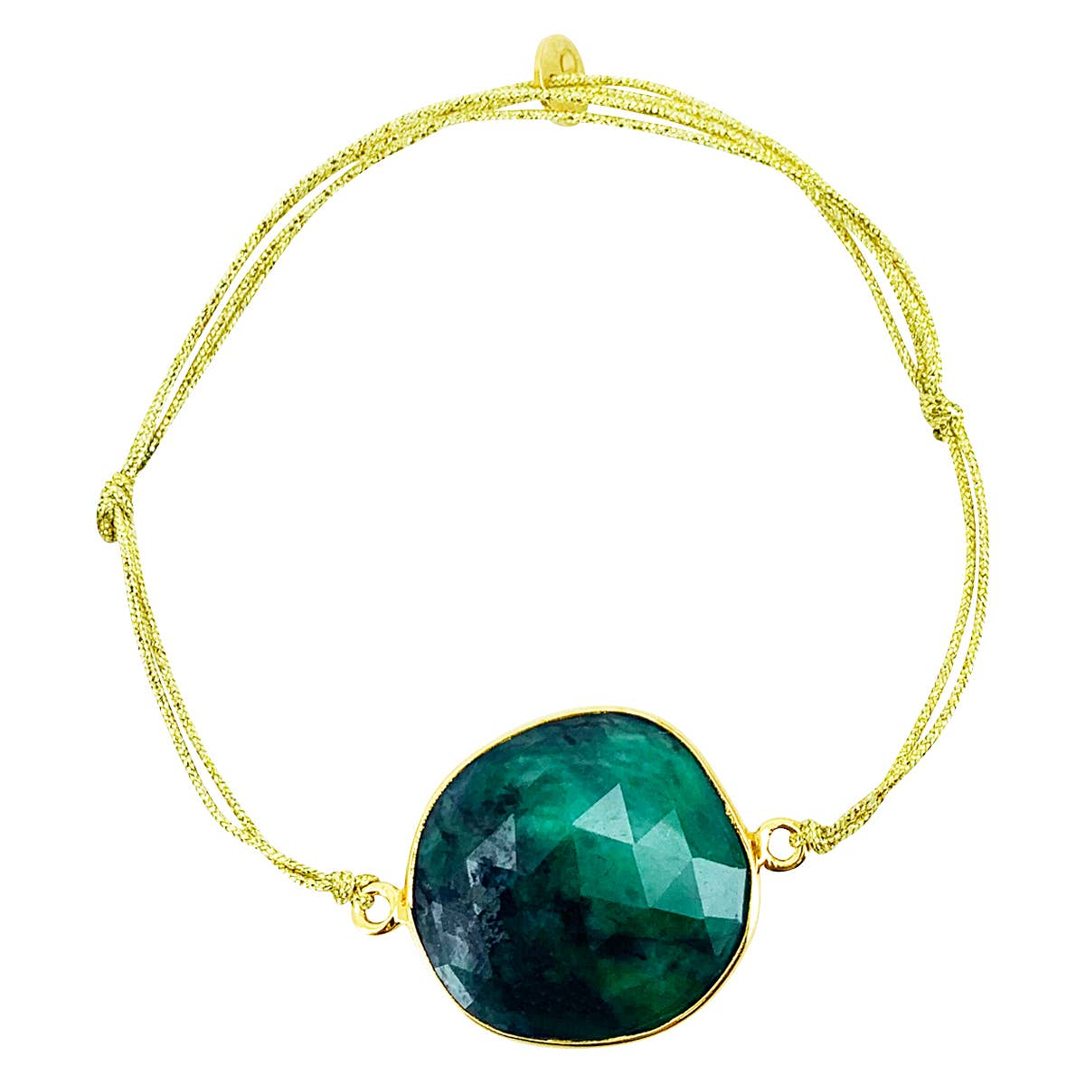 Sophie Deschamps Bijoux – wholesale Pärlarmband – TAJ-armband, guldbelagd med safir (BHOGM)0