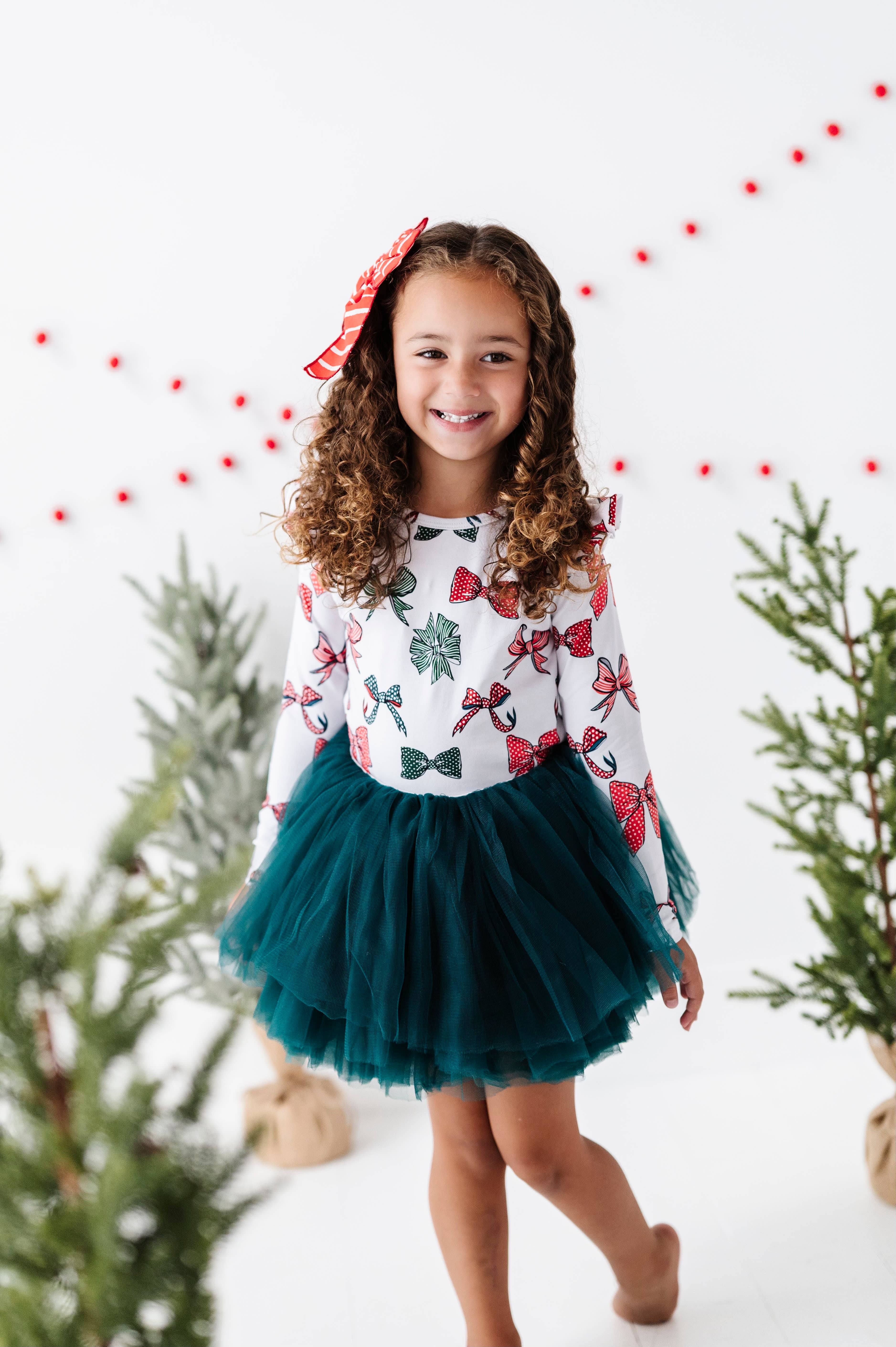 The Glam Goat - Wholesale Tutu - Kids - Forest Green Full layer Tutu, Forest Green Tutu Skirt, tutu3