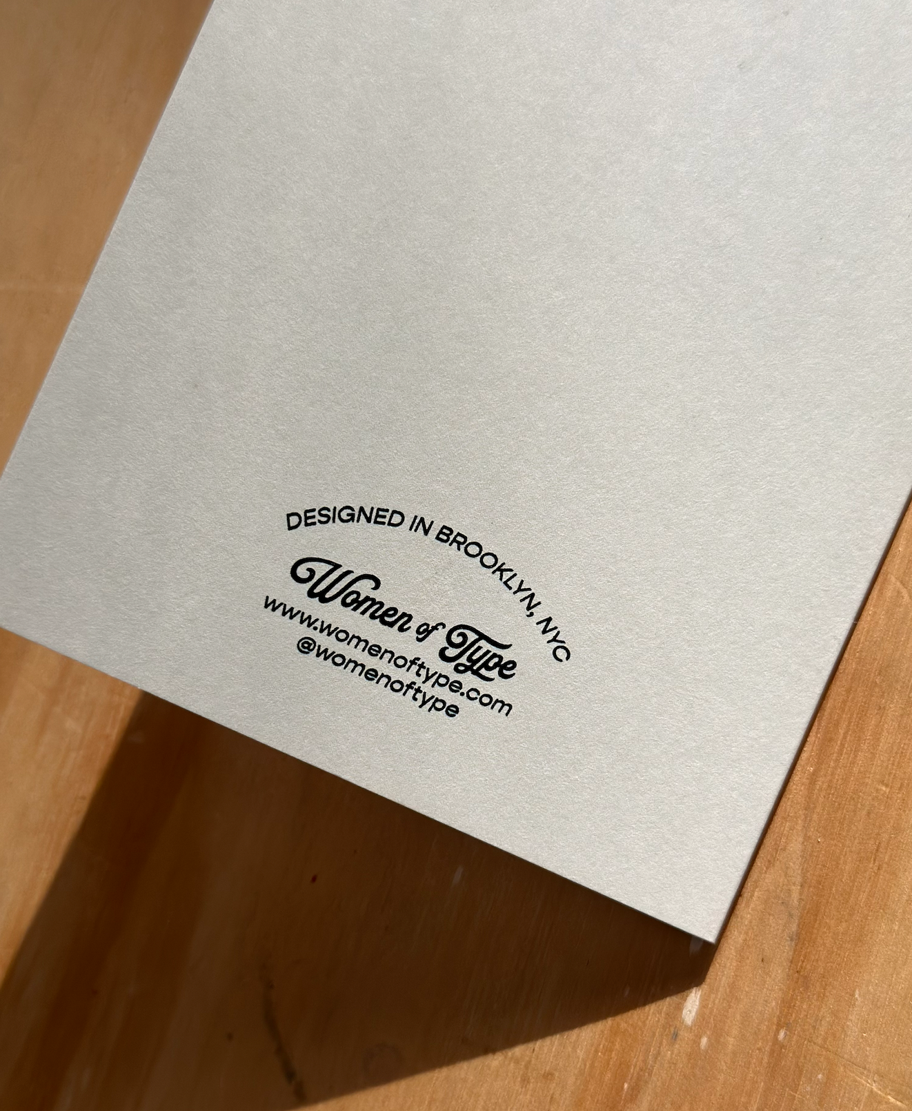 Women of Type - Wholesale Birthday Card - You're a BIG Deal | Biggie Smalls Greeting Card 4x6"3