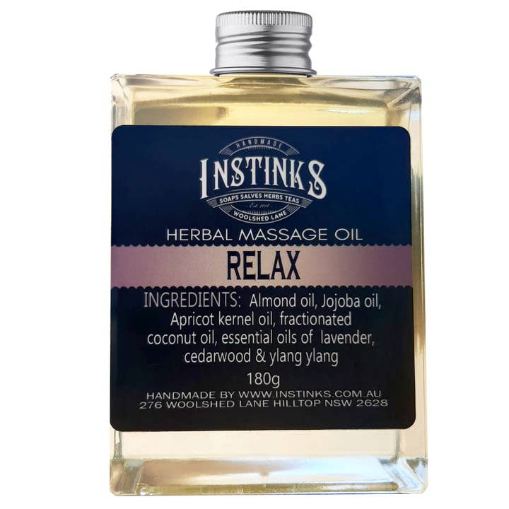 RELAX Massage Oil for wholesale by INSTINKS
