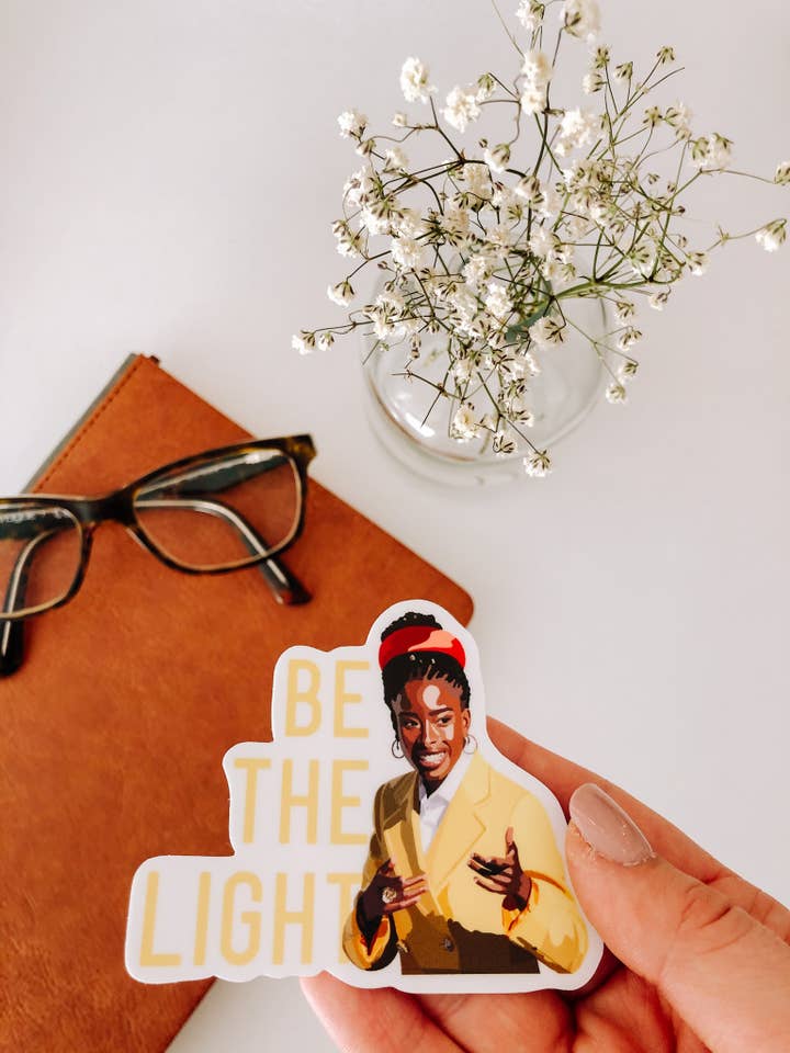 Be the Light Sticker for wholesale by Dawning Designs