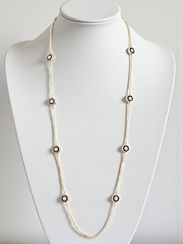 AVLÅNGT RUNT STATIONSHALSBAND för wholesale av Andrea Bijoux