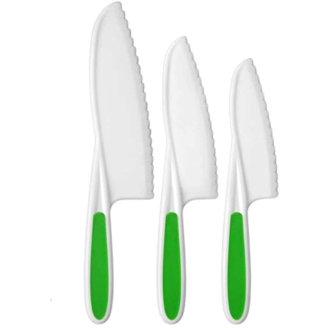 Zulay Kitchen - Wholesale Knife Set - Safety Knife Set for Kids - 3 Piece14