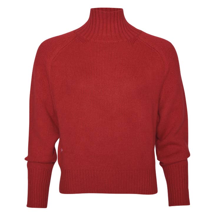 cute stuff GmbH - Wholesale Knit Sweater - Women's - Cashmere Pullover Alex-cs in Arabiata