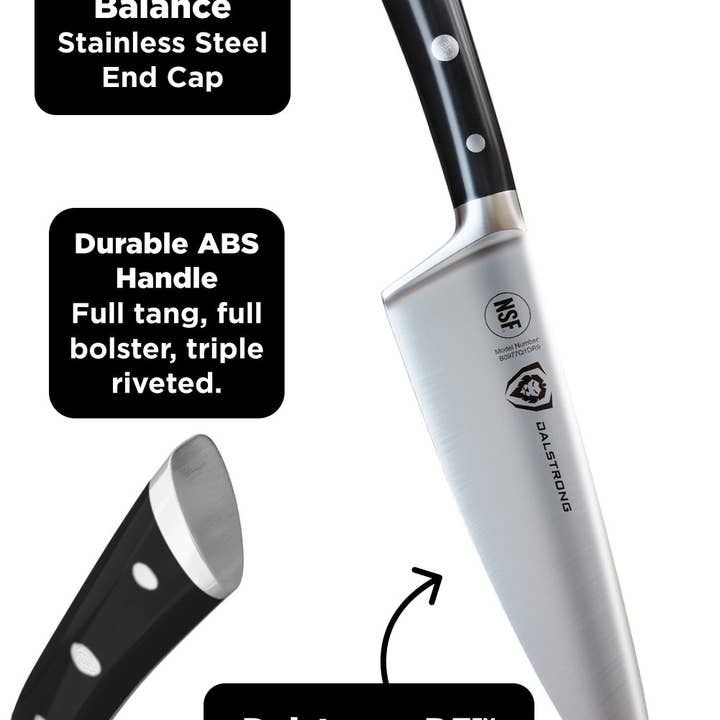 Dalstrong - Wholesale Knife Set - 8-Piece Knife Block Set | Gladiator Series | Knives NSF Certified | Dalstrong ©4