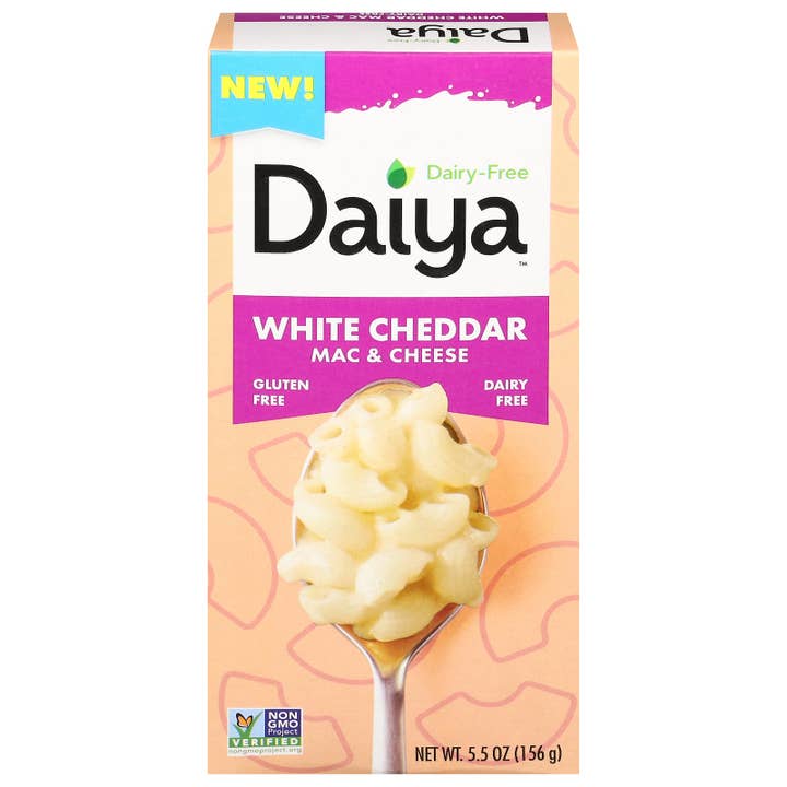 Daiya White Cheddar Mac & Cheese, 12-Pack, 5.5 Oz Each for wholesale by Everyday Supply Co