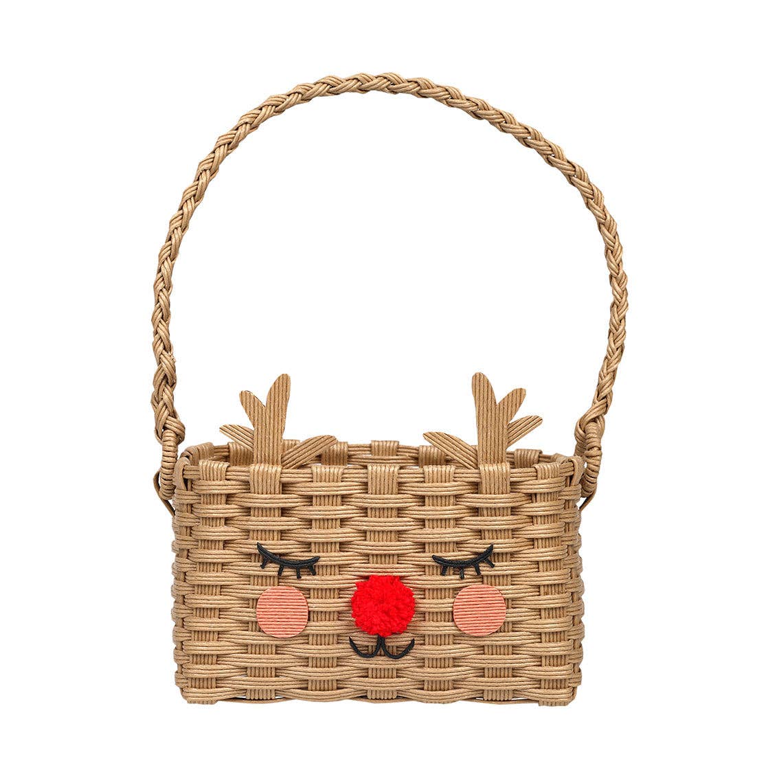 Talking Tables EU - Wholesale Basket - Christmas Recycled Reindeer Shaped Basket | Novelty Gifts |0