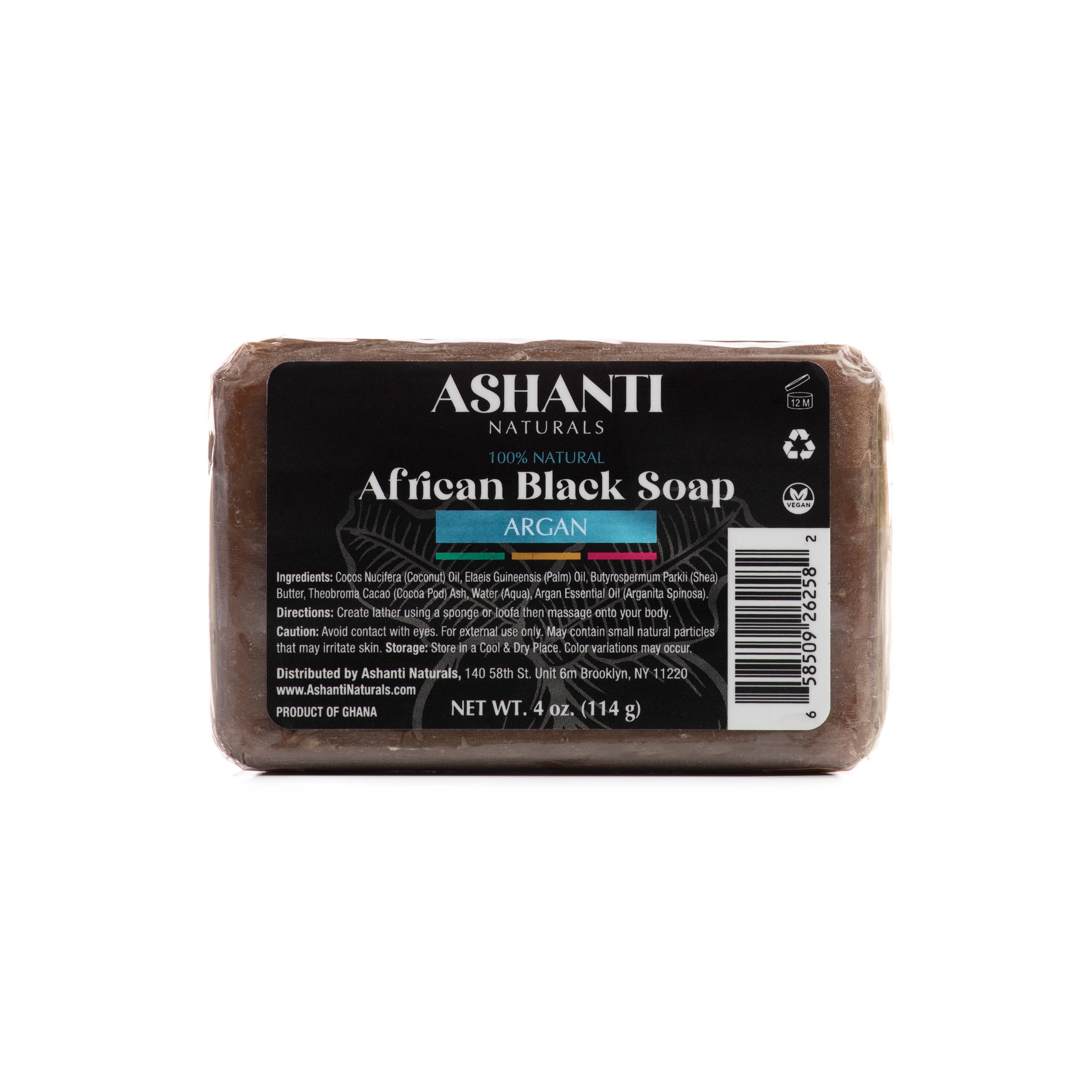 Ashanti Naturals - Wholesale Bar Soap - ASHANTI NATURALS 100% African Black Soap - ARGAN0