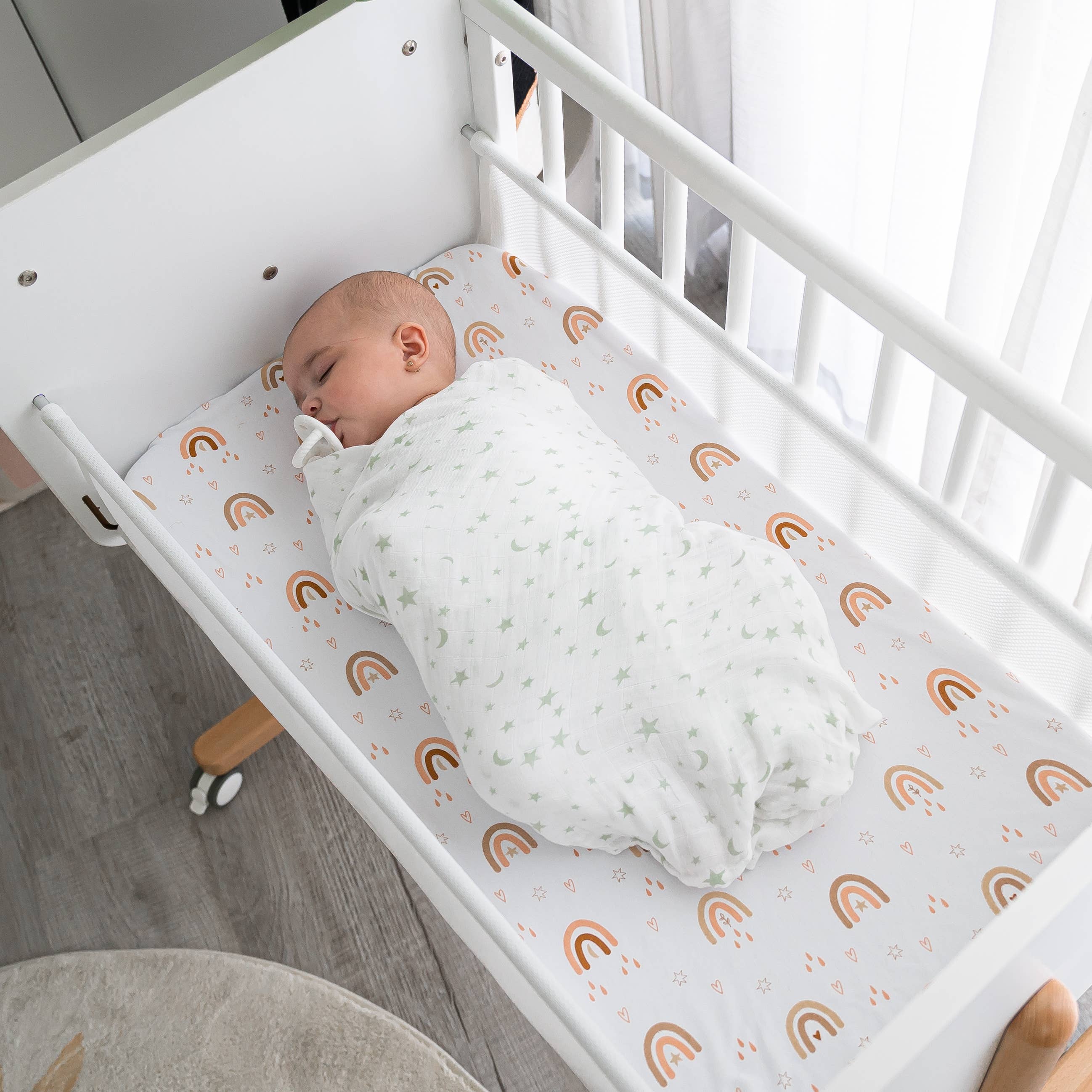 Comfy Cubs – Engroshandel Svøb - Baby – Musselin svøbetæpper, pakke med 4, 47" x 47" fra Comfy Cubs10