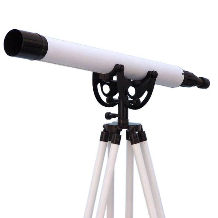 Floor Standing Oil-Rubbed Bronze-White Leather Anchormaster for wholesale by Hampton Ironworks