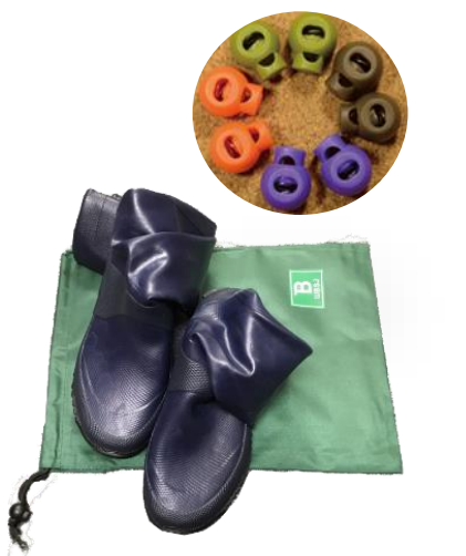 branches & knots - Vente Bottes de pluie – femme - Bottes de pluie WBSJ - Marron13