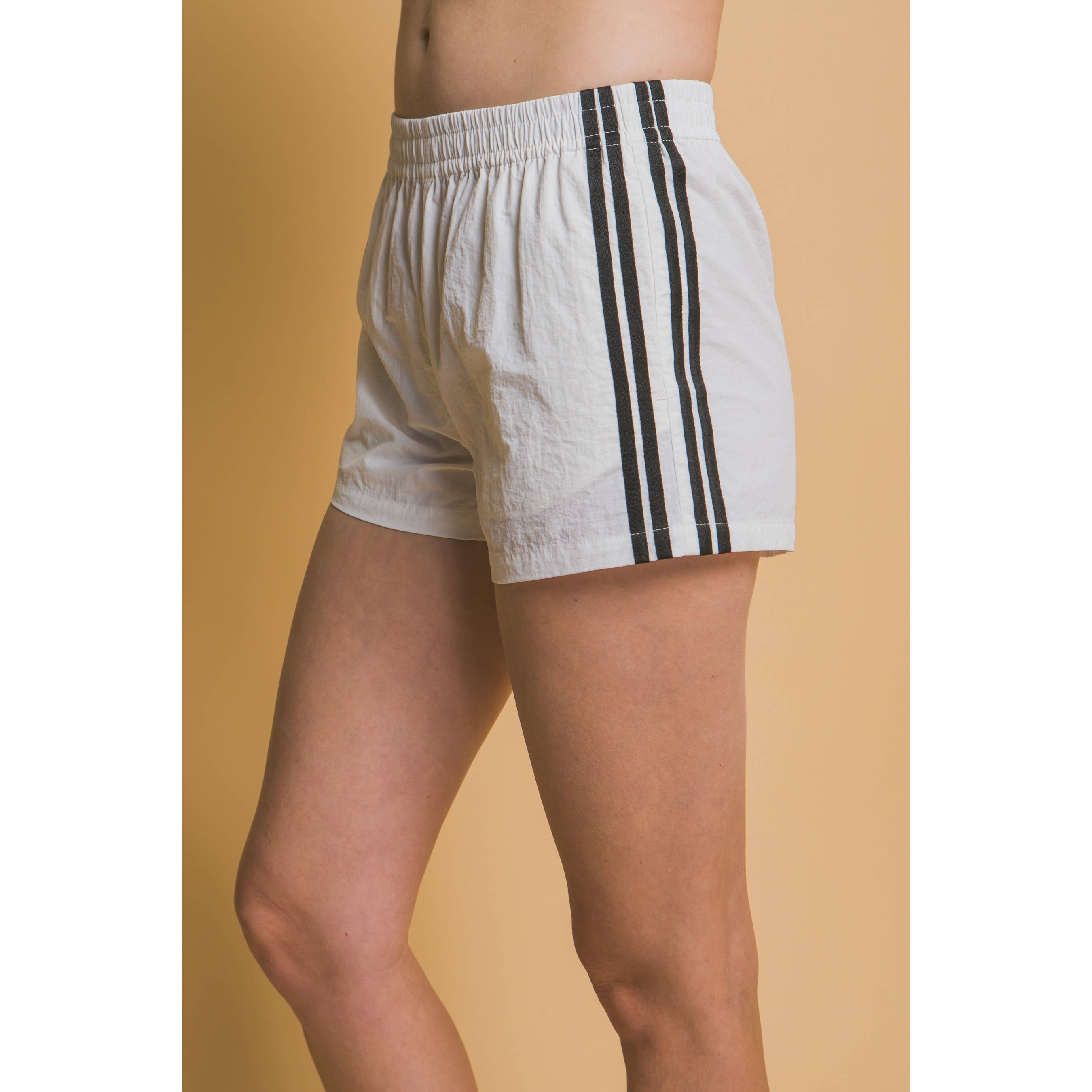 ITSSY - Wholesale Shorts - Women's - Side Stripe Windbreaker Shorts8
