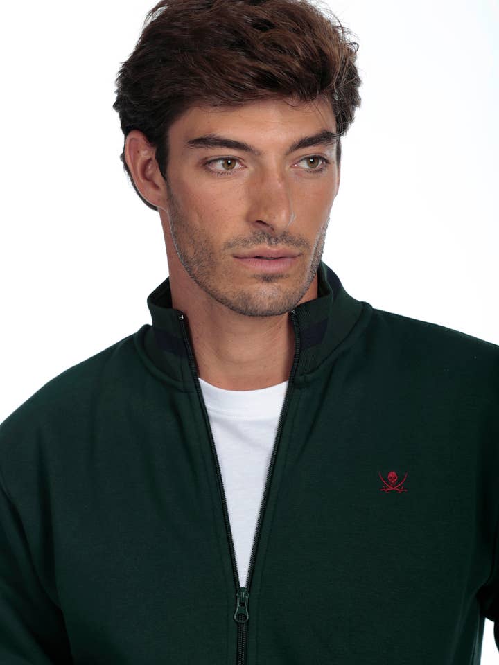 The Time of Bocha - Wholesale Sweatshirt - Men's - Men's Zipper Sweatshirt The Time Of Bocha QI1S01-V.BOT2