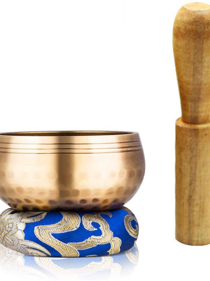 Tibetan Singing Bowls (Hammered Singing Bowl), 8.0 cm size for wholesale by jiomind