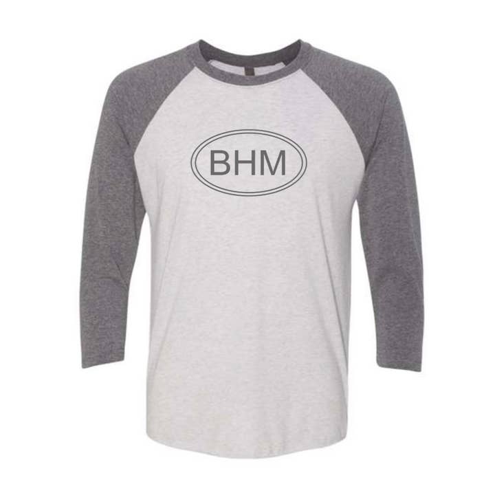 Talla M Camiseta de Béisbol con Logo BHM Next Level Alabama para venta al por mayor de by BellaBlue