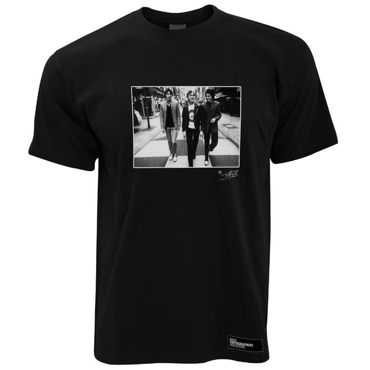 Camiseta masculina The Jam London 1978 por atacado de Rock Photographers Collective