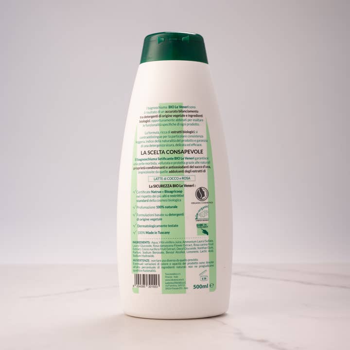 Idea Toscana - Wholesale Body Wash/Shower Gel - ORGANIC SHOWER GEL FOR DELICATE SKIN MADE IN TUSCANY 500 ml1