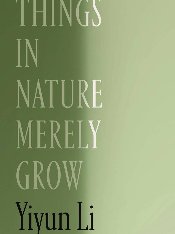 Things In Nature Merely Grow: for wholesale by Macmillan Publishers