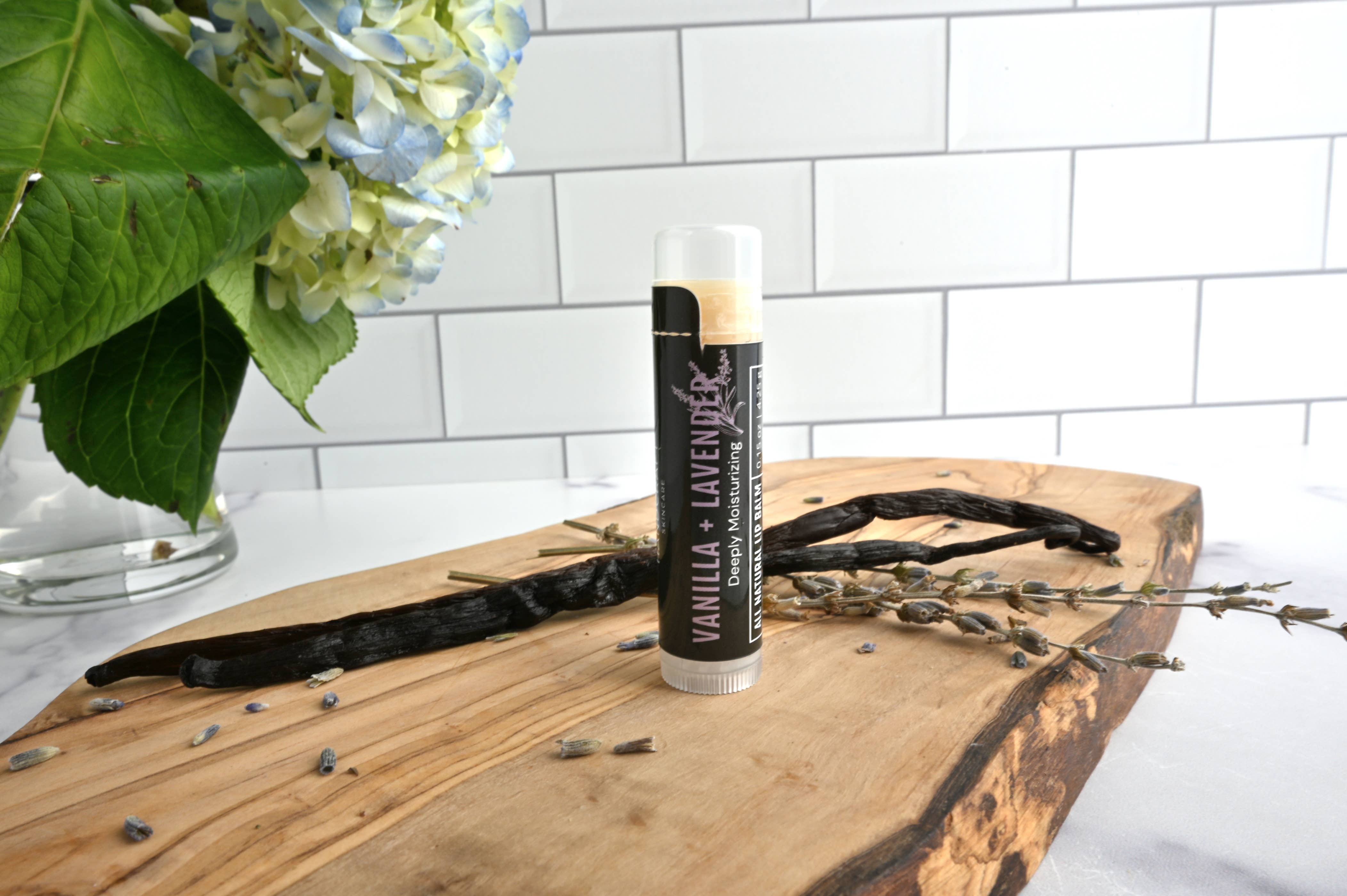 HandCraft Skincare - Wholesale Lip Balm - Vanilla + Lavender Lip Balm2