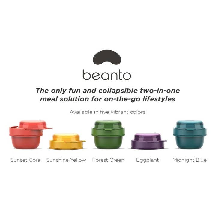 Merchandise Unlimited - Wholesale Lunch Bag/Box - Collapsible Bento Style Bowl and Cutlery