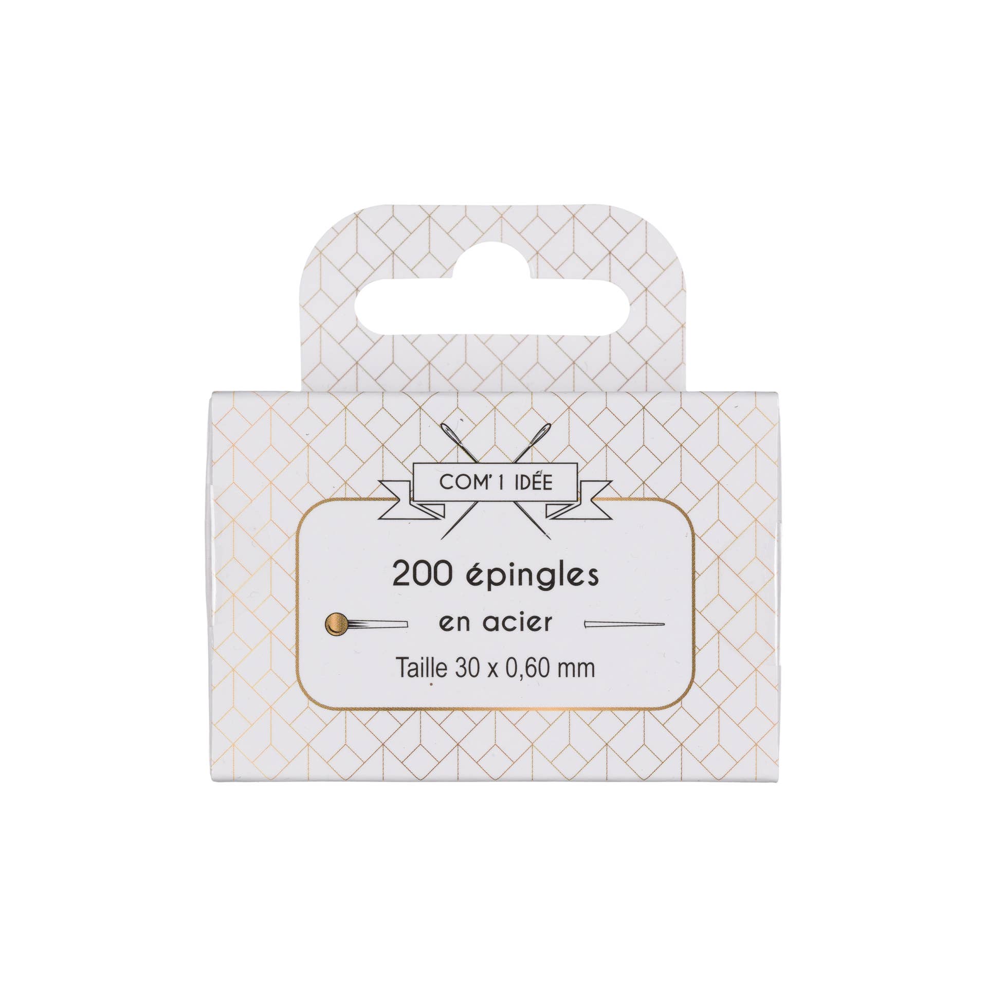 Com'1 Idée - Wholesale Sewing Needles - 200 steel pins