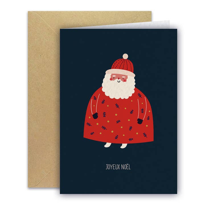 Greeting card - Santa Claus for wholesale by Maison Joliette