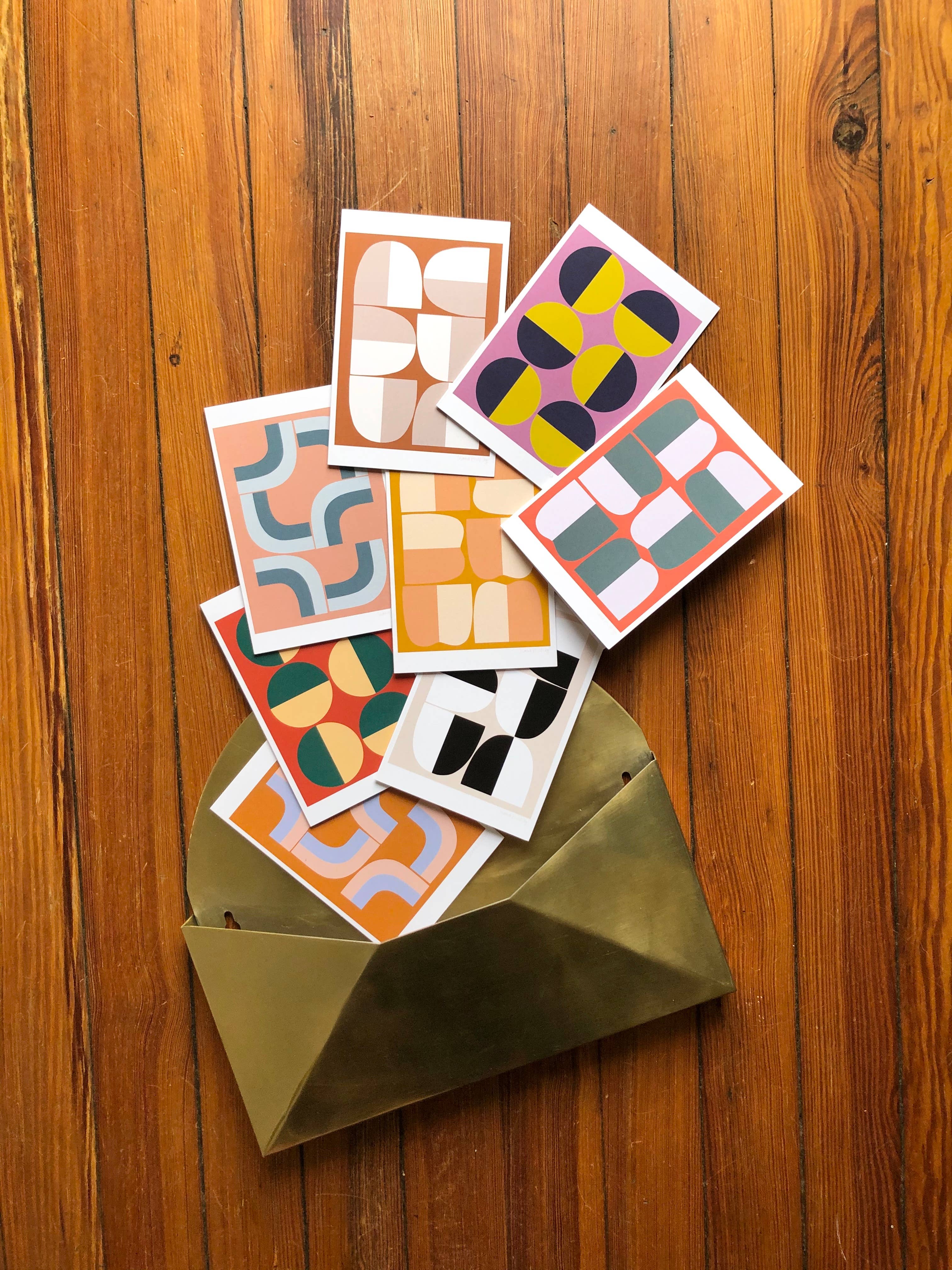 Figure Form - Wholesale Stationery/Notecard Set - Greeting Card Set of 80