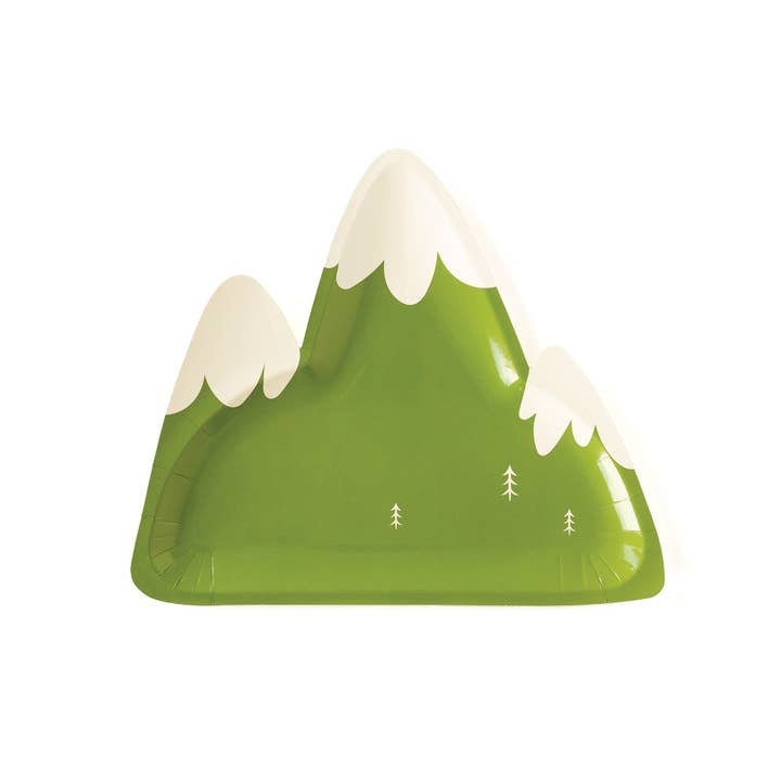 ADV841 - Adventure Mountain Shaped Plate for wholesale by My Mind’s Eye