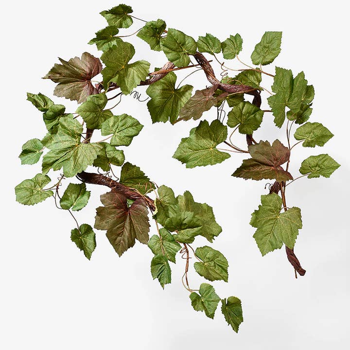 Jamali Garden - Wholesale Bunting/Garland - 59in Long Grape Leaf Garland