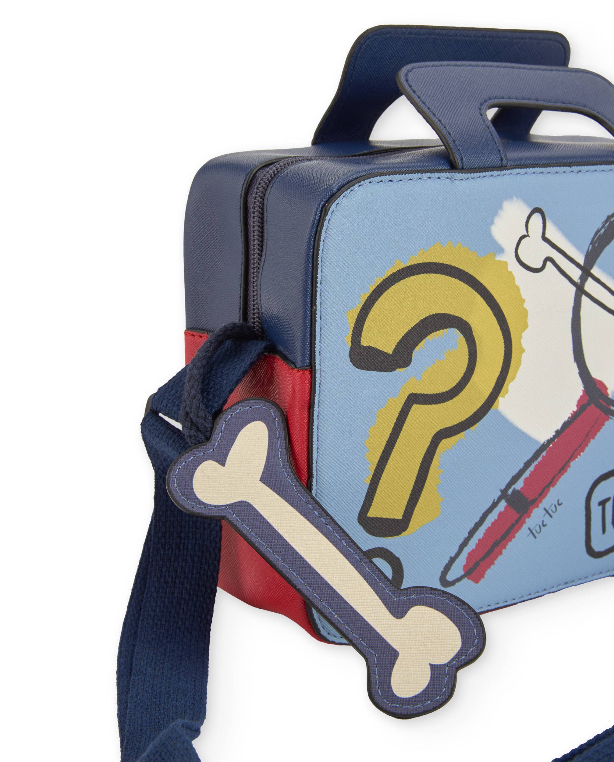 tuc tuc - Wholesale Crossbody Bag - Kids - Messenger bag for kids with detective dog print2