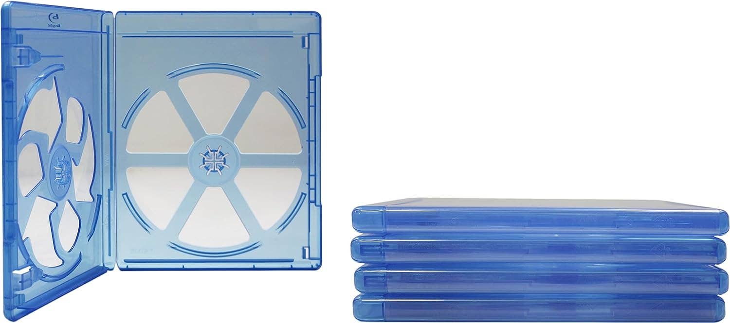 Square Deal Recordings & Supplies - Wholesale Jewelry Box/Organizer - Cases - Blu-ray 2 Disc Capacity - 12mm - Recycle Style0