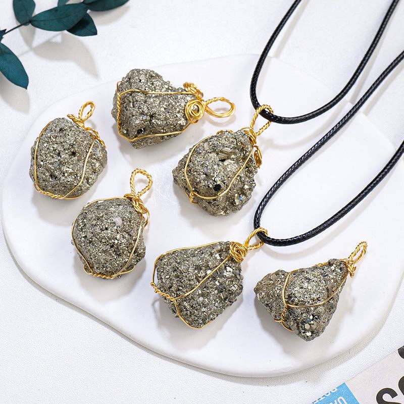 Moon Rituals - Wholesale Pendant/Charm Necklace - Pyrite Necklace | Abundance & Creativity4