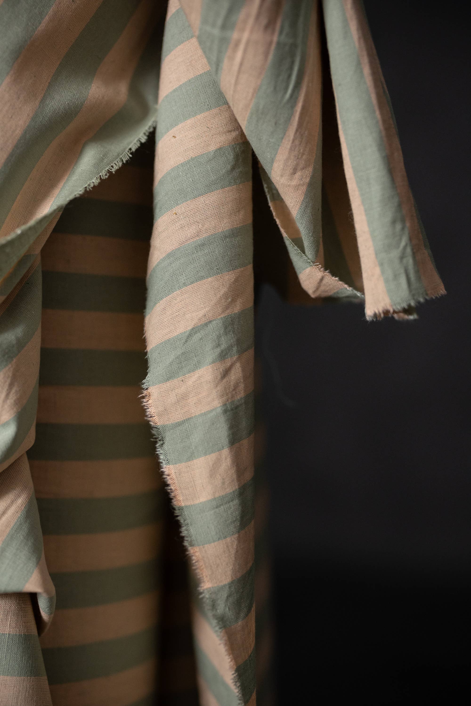 Merchant and Mills – wholesale Fabric – Land & Sea Cotton/Linen Stripe1